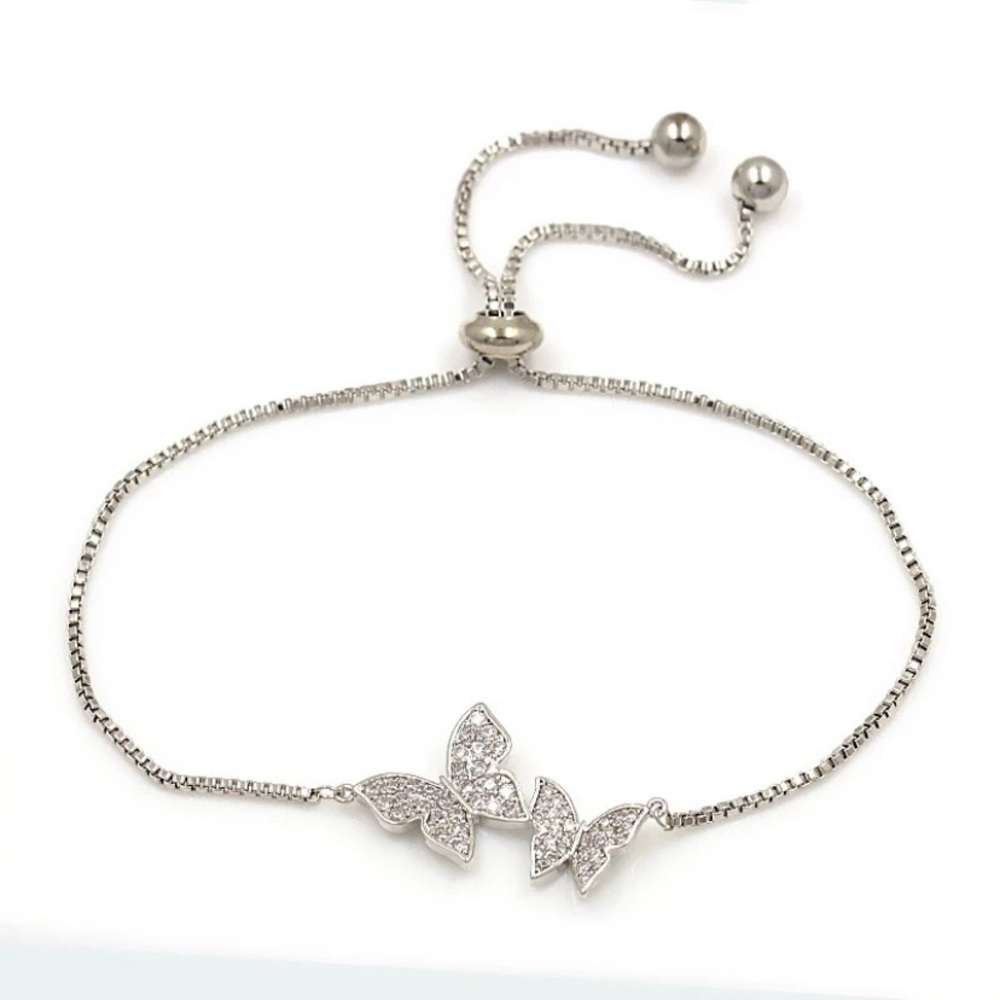 butterfly adjustable bracelet